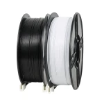 SKILPRO - Flexible PLA++ Filament pakke - Hvid og sort - 2 x 1 kg SKILPRO - Flexible PLA++ Filament pakke - Hvid og sort - 2 x 1 kg
