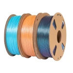 SKILPRO - PLA++ Chameleon Filament pakke - Tiffany blue, Tulip og sort - 3 x 1 kg SKILPRO - PLA++ Chameleon Filament pakke - Tiffany blue, Tulip og sort - 3 x 1 kg